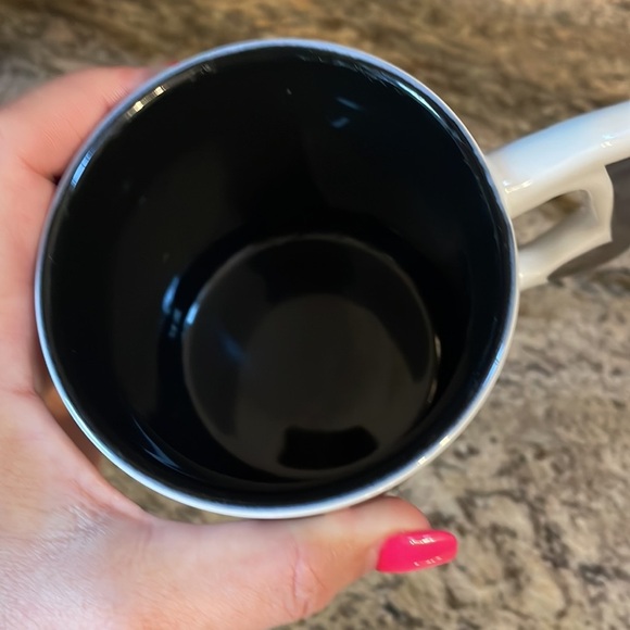 Russ Berrie & Co PIANO coffee MUG with musical note handle ceramic 12oz VINTAGE - Picture 6 of 8